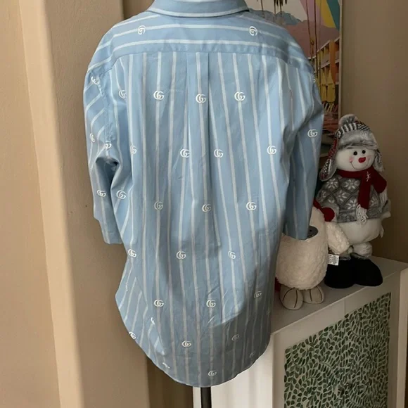 GUCCI Botton Down Shirt NWT - Picture 6 of 8